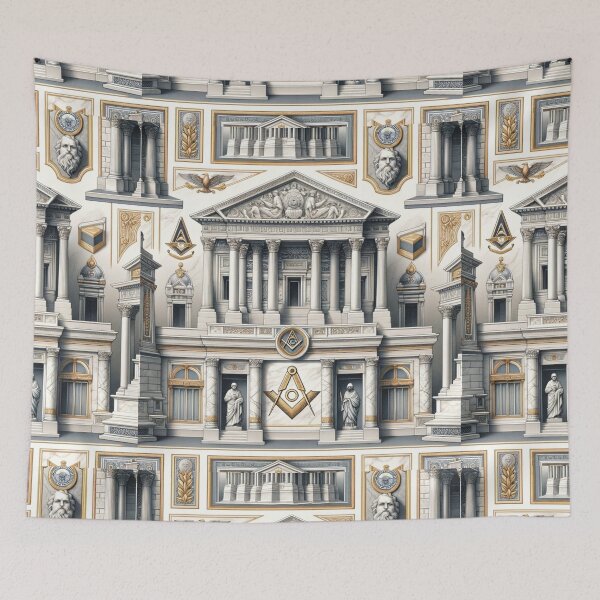 Item preview, Architectural Elegance: Masonic History and Craftsmanship designed and sold by decmrArtistic.