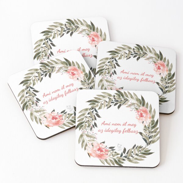 Item preview,  Hungarian motivational quotes - Ami nem öl meg az idegileg felbasz designed and sold by GizmoDesign.