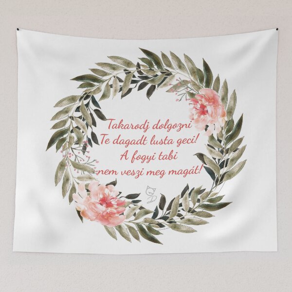 Item preview, Hungarian motivational quotes - Takarodj dolgozni  Te dagadt lusta geci!  A fogyi tabi  nem veszi meg magát! designed and sold by GizmoDesign.