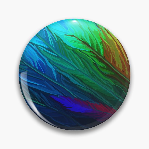 Item preview, Abstract Colorful Minimalist Peacock Feathers designed and sold by JoeStylistic.