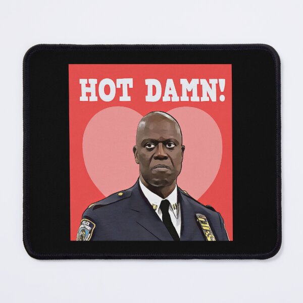 Item preview, Hot Damn! Funny Captain Ray Holt Anniversary Card Brooklyn Nine-Nine designed and sold by umilukur.