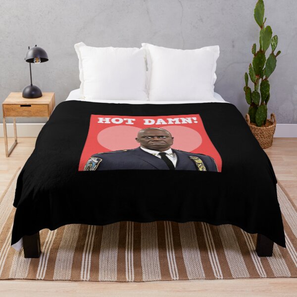 Item preview, Hot Damn! Funny Captain Ray Holt Anniversary Card Brooklyn Nine-Nine designed and sold by umilukur.