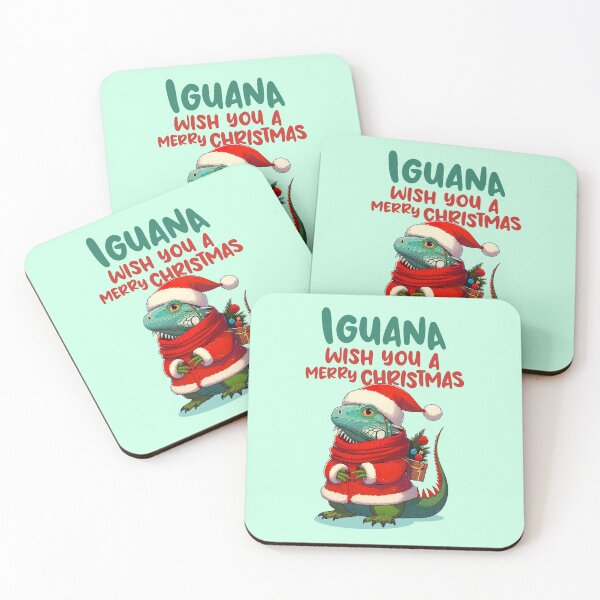 Item preview, Iguana Wish You A Merry Christmas designed and sold by KAI-Studio.