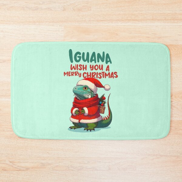 Item preview, Iguana Wish You A Merry Christmas designed and sold by KAI-Studio.