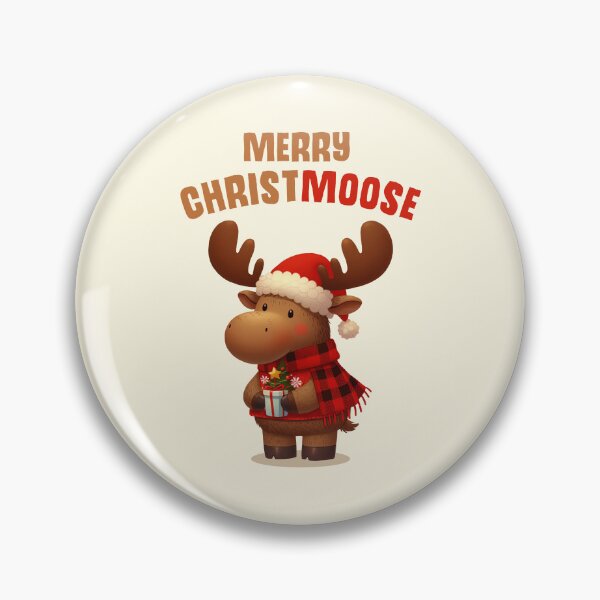 Item preview, Merry Christmoose Christmas Moose designed and sold by KAI-Studio.