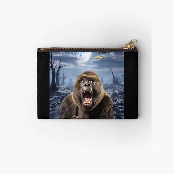 Item preview, Gorilla Selfie with UFOs designed and sold by Master-Print.