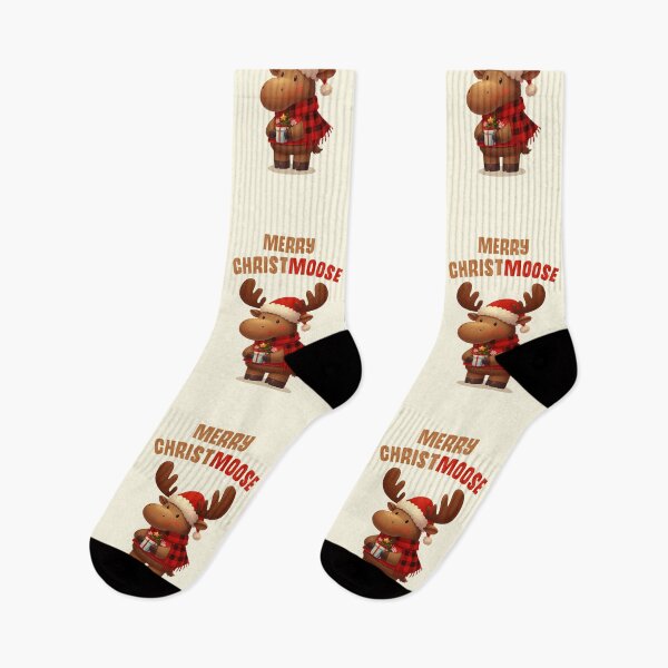 Item preview, Merry Christmoose Christmas Moose designed and sold by KAI-Studio.