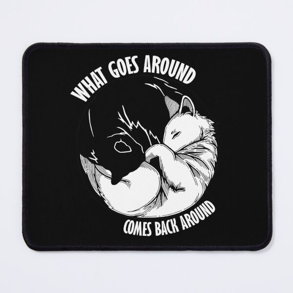 Item preview, What Goes Around Comes Back Around - YinYang Cats designed and sold by FFgraphix-za.