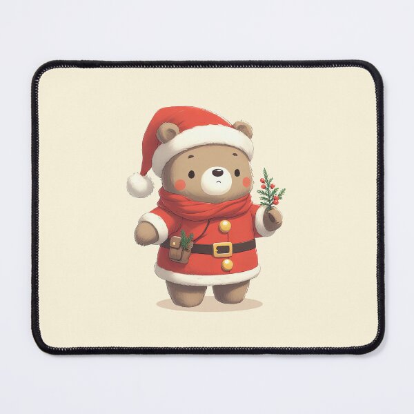 Item preview, Cute Christmas Bear Santa designed and sold by KAI-Studio.