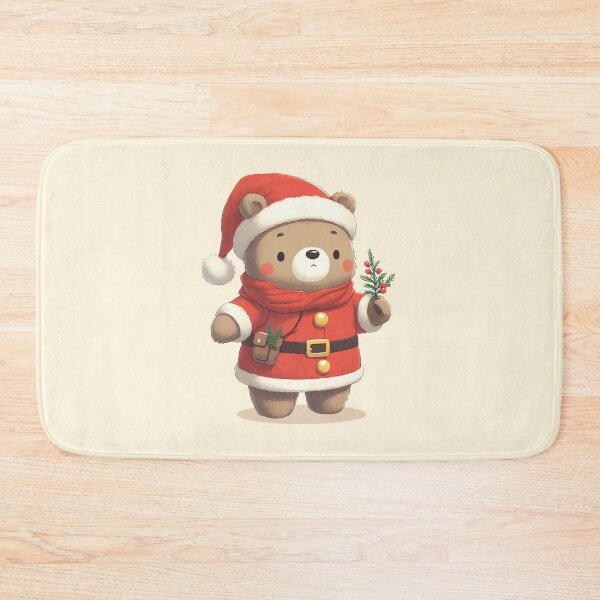 Item preview, Cute Christmas Bear Santa designed and sold by KAI-Studio.