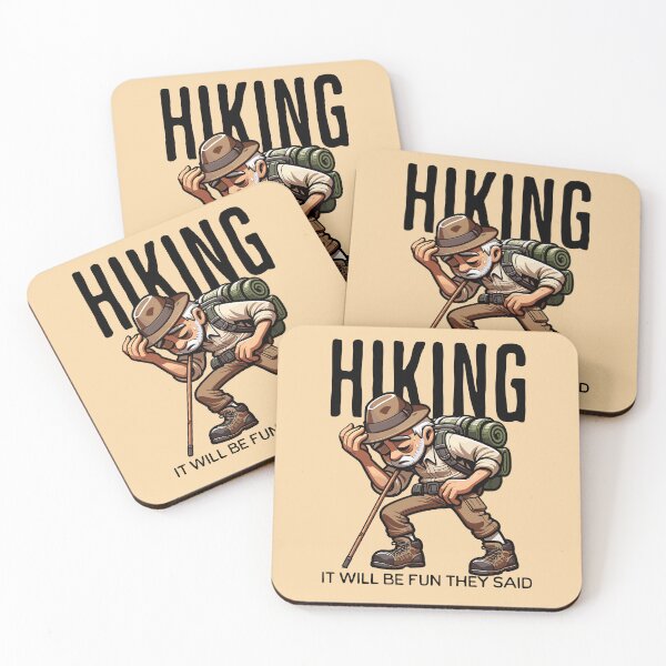 Item preview, Hiking It Will Be Fun They Said designed and sold by TwistedRabbit12.