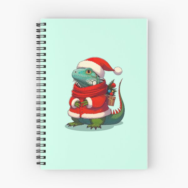 Item preview, Cute Christmas Iguana Santa designed and sold by KAI-Studio.