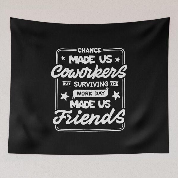 Item preview, Chance made us coworkers designed and sold by Zagach Letters.