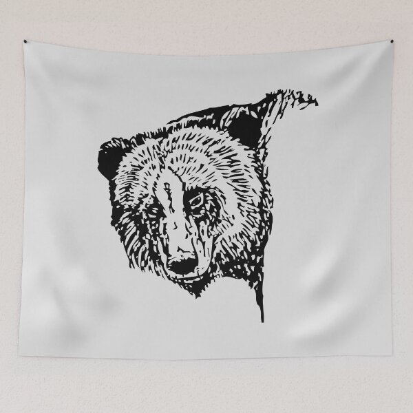 Item preview, Grizzly Bear Head designed and sold by tpixx.