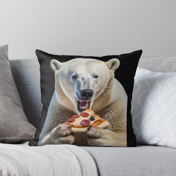 Item preview, Oso polar comiendo pizza designed and sold by Ingridpd.