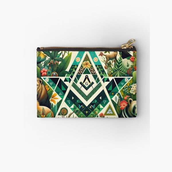 Item preview, Geometric Jungle: Masonic Natural World Fusion designed and sold by decmrArtistic.