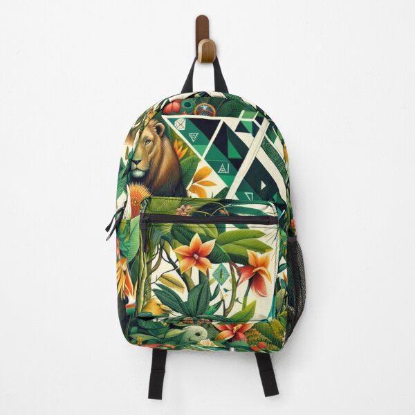 Item preview, Geometric Jungle: Masonic Natural World Fusion designed and sold by decmrArtistic.