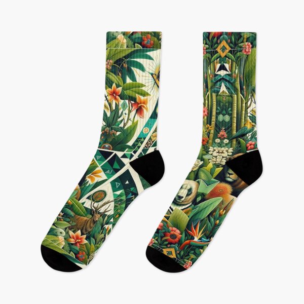 Item preview, Geometric Jungle: Masonic Natural World Fusion designed and sold by decmrArtistic.