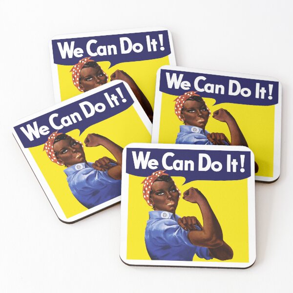 Item preview, We Can Do It; Black Power;  designed and sold by StickerApe.