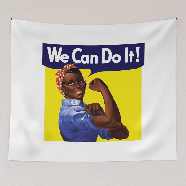Item preview, We Can Do It; Black Power;  designed and sold by StickerApe.