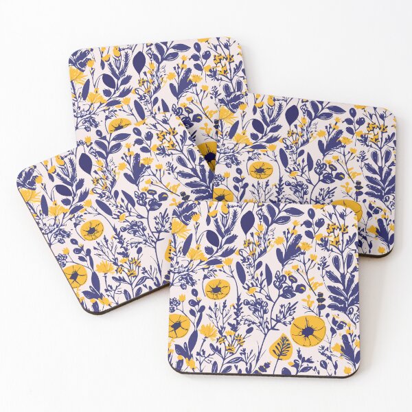 Item preview, Amber 1 - Floral pattern designed and sold by BlertaDK.