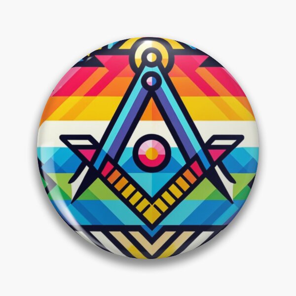 Item preview, Rainbow Spectrum: Masonic Symbolism Meets Vibrant Colors designed and sold by decmrArtistic.