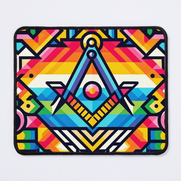 Item preview, Rainbow Spectrum: Masonic Symbolism Meets Vibrant Colors designed and sold by decmrArtistic.