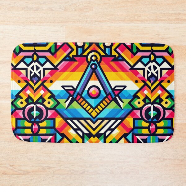 Item preview, Rainbow Spectrum: Masonic Symbolism Meets Vibrant Colors designed and sold by decmrArtistic.