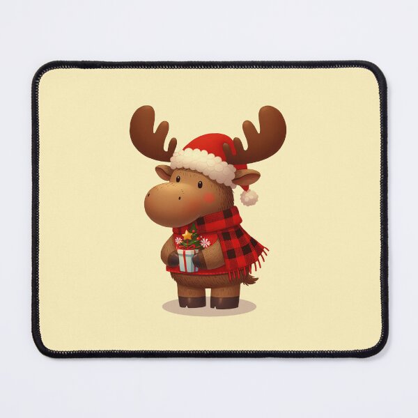 Item preview, Cute Christmas Moose designed and sold by KAI-Studio.