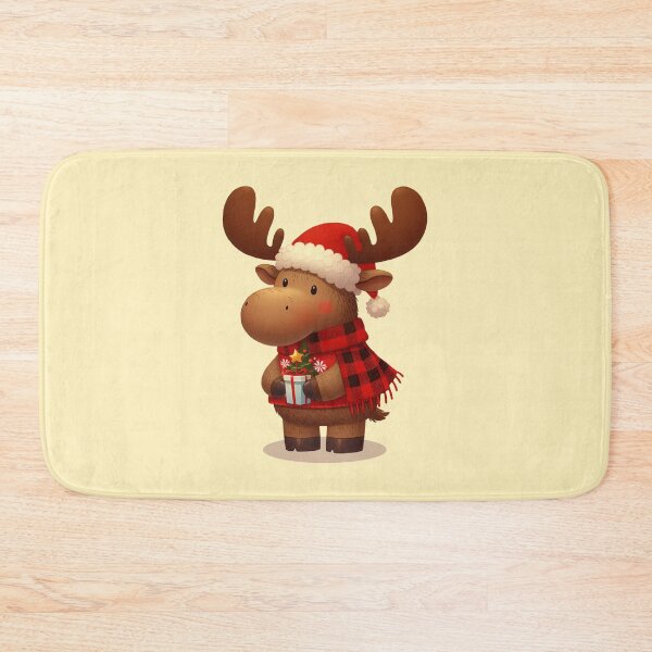 Item preview, Cute Christmas Moose designed and sold by KAI-Studio.