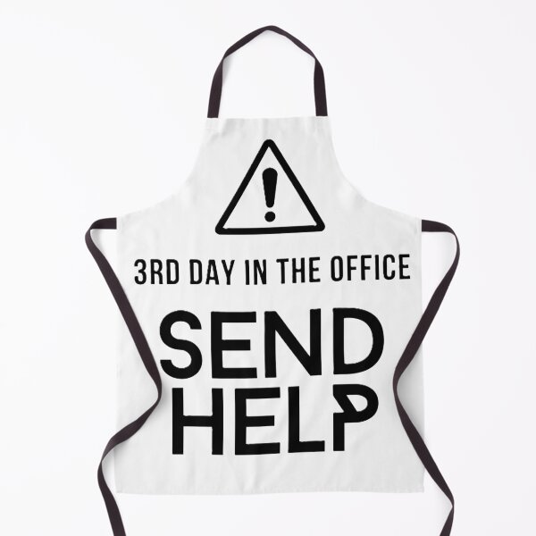 Item preview, Send Help office humor | black on white designed and sold by EMMonovi.