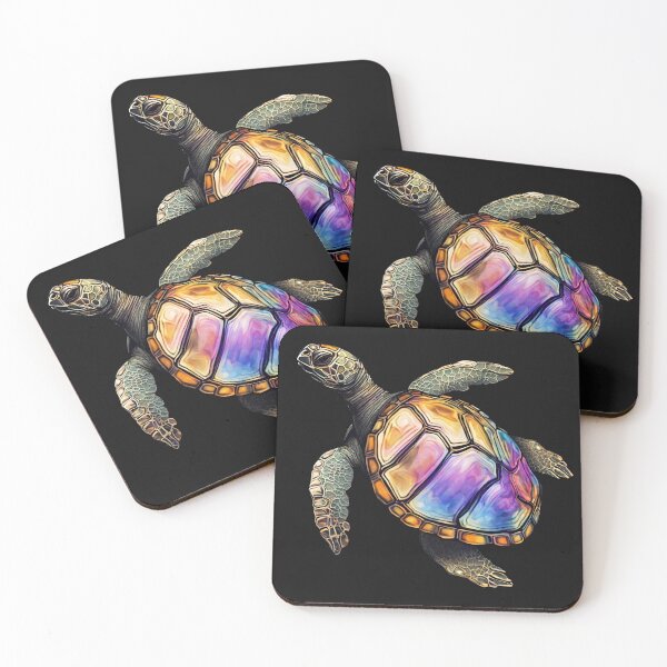 Item preview, RGB Cute Turtle designed and sold by Aquillashop.