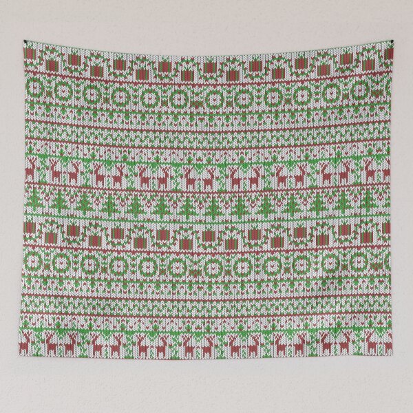 Item preview, Xmas sweater pattern  designed and sold by Chaoticzarts.