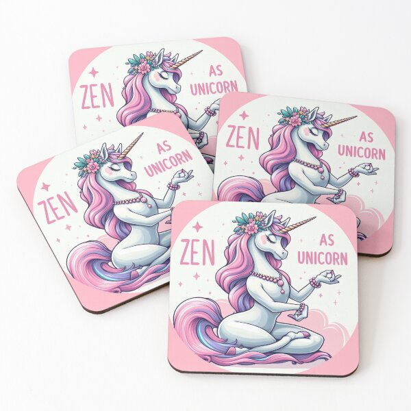 Item preview, Unicorn Zen Magic designed and sold by HeadTurningArt.