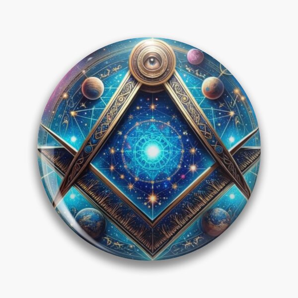 Item preview, Space Odyssey: Cosmic Masonic Symbolism designed and sold by decmrArtistic.