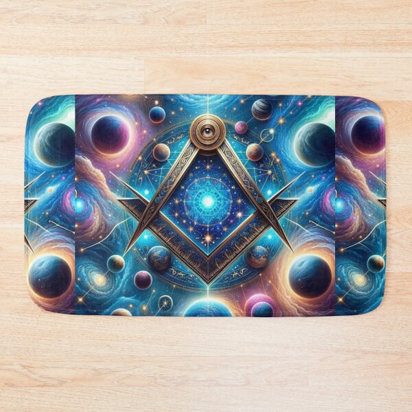 Item preview, Space Odyssey: Cosmic Masonic Symbolism designed and sold by decmrArtistic.