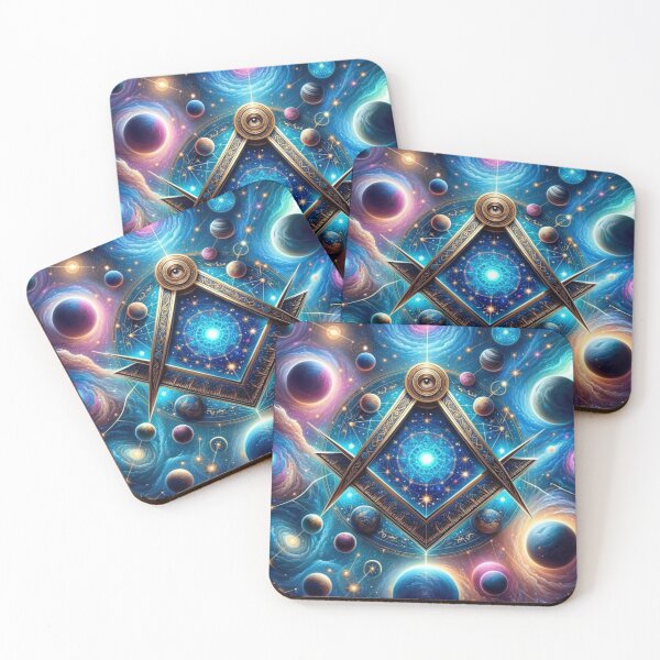 Item preview, Space Odyssey: Cosmic Masonic Symbolism designed and sold by decmrArtistic.