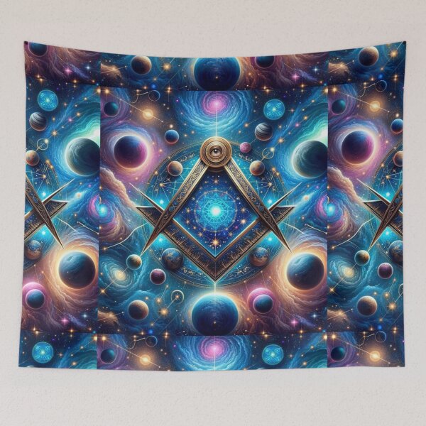 Item preview, Space Odyssey: Cosmic Masonic Symbolism designed and sold by decmrArtistic.