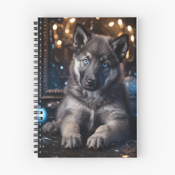 Item preview, Goth Wolfdog Puppy designed and sold by Nocturne  Paws.