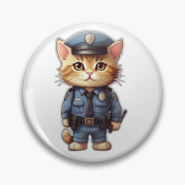 Item preview, Police Cat designed and sold by Methuz.