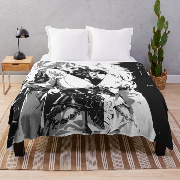 Item preview, Beautiful Fox Girl ,Anime Style, Black And White designed and sold by ratchawoot.