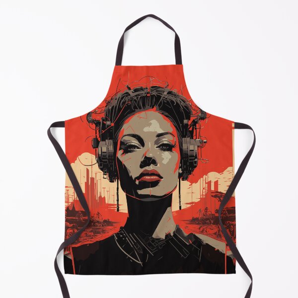 Item preview, Cyber Elegance: A Futuristic Portrait designed and sold by Matt Tsourdalakis.