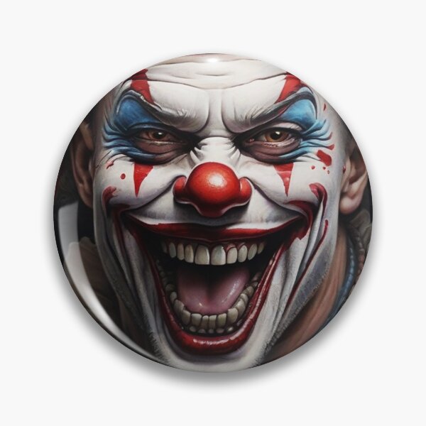Item preview, You Are Not Laughing; Scary Clown;  designed and sold by StickerApe.
