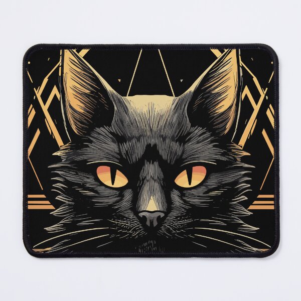 Item preview, Black Metal Cat - Occult Mythical Cult Style for Bands designed and sold by EternalDelight1.