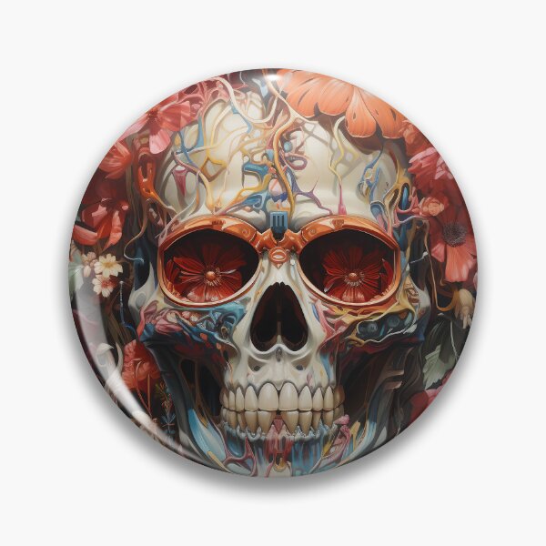 Item preview, Gaia: Skull and Nature Merged designed and sold by ObjCrea123.