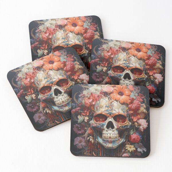 Item preview, Gaia: Skull and Nature Merged designed and sold by ObjCrea123.