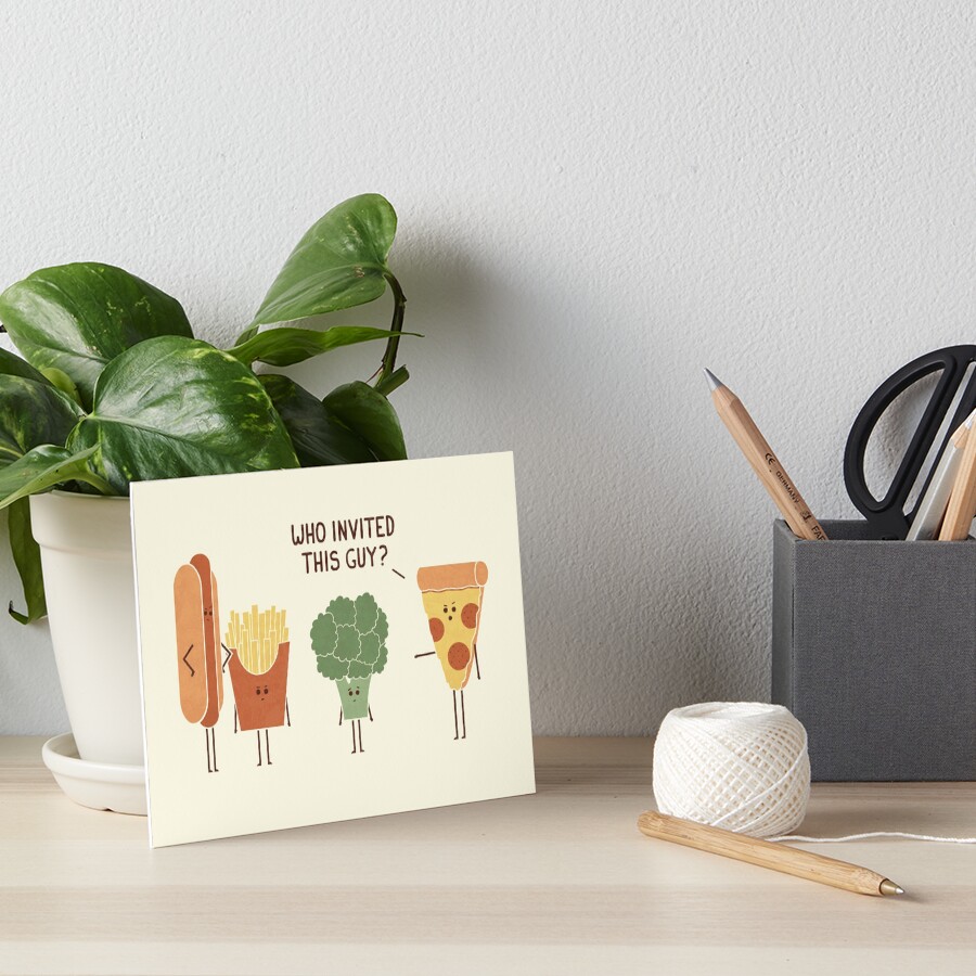 Party Crasher Art Board Print