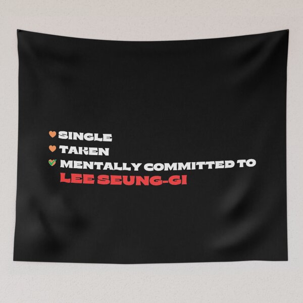 Item preview, Mentally Committed To Lee Seung-gi designed and sold by Itsheartshop.