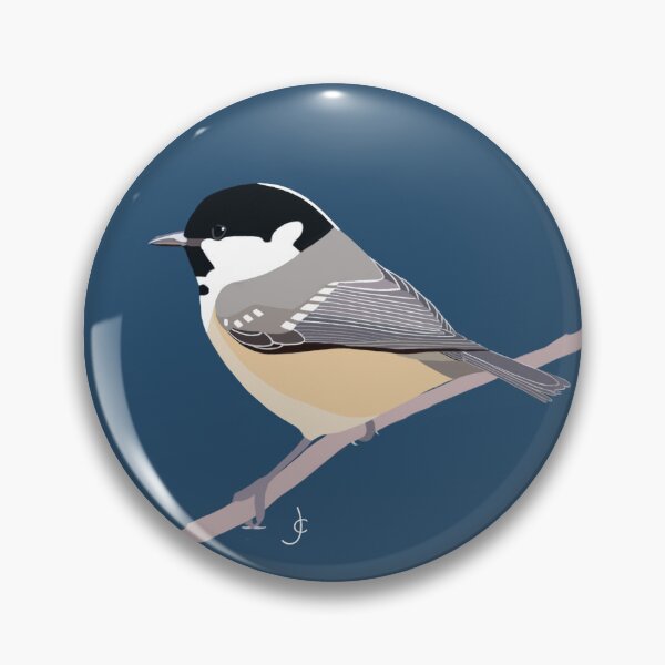 Item preview, coal tit digital drawing for charity designed and sold by JayTCee.