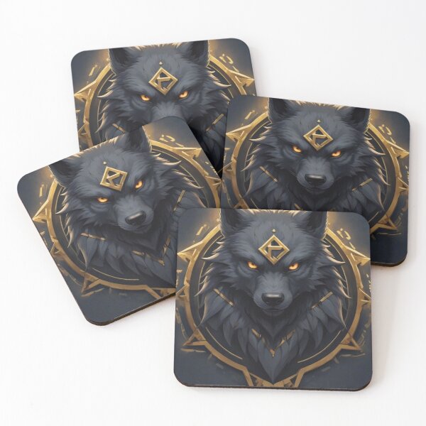 Item preview, black Wolf designed and sold by saly55887.